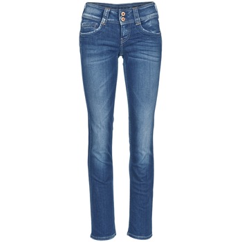 Oblačila Ženske Jeans straight Pepe jeans GEN Modra / D45