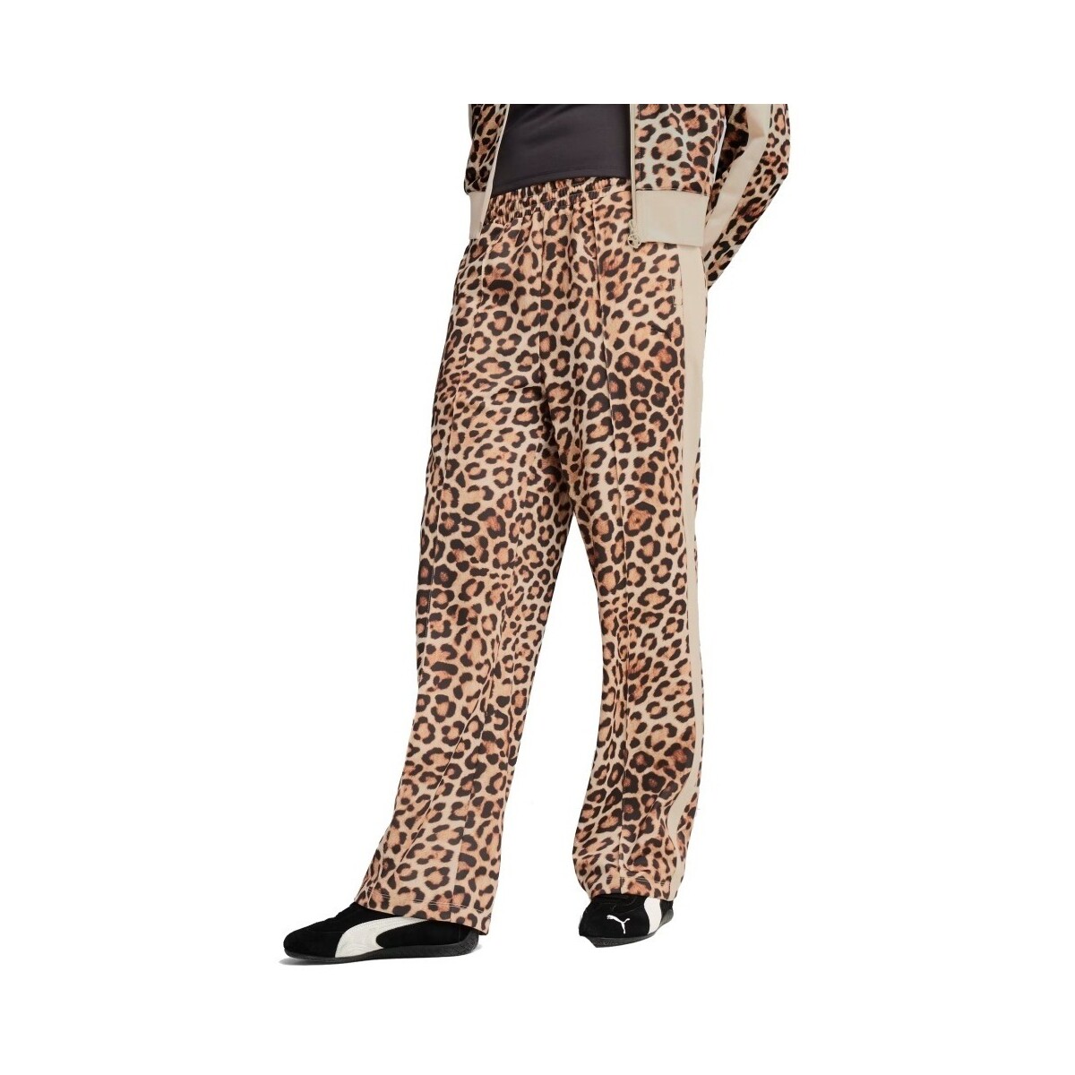 Oblačila Ženske Hlače Puma LEO LUXE AOP STRAIGHT P Večbarvna