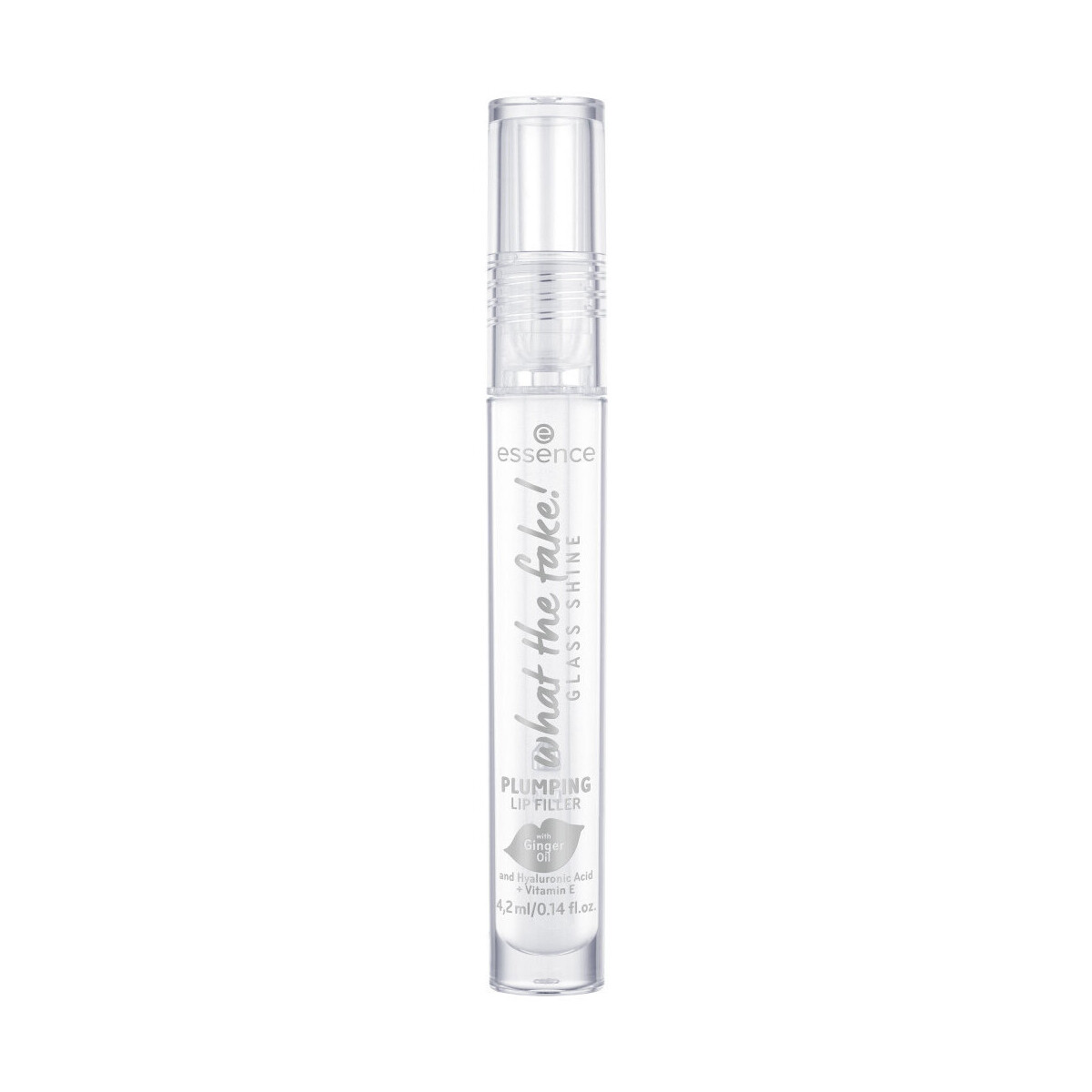 Lepota Ženske Glosi Essence Aufpolsternder Lipgloss What The Fake! Glass Shine - 01 Bela