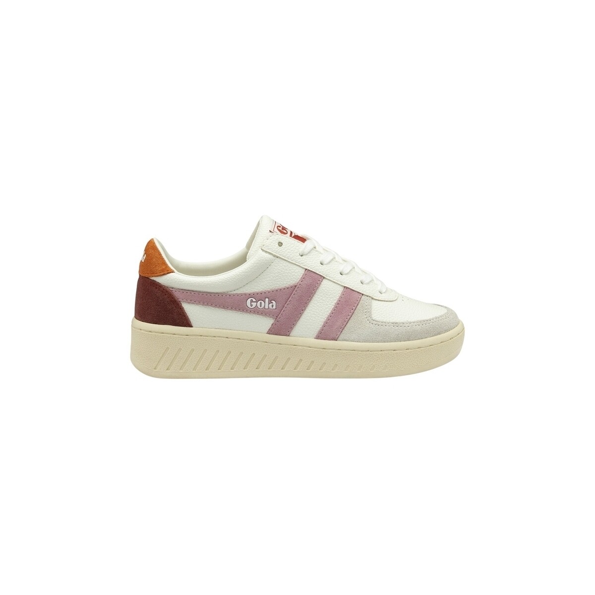 Čevlji  Ženske Čevlji Derby Gola GRANDSLAM TRIDENT HK-WHITE/CANDY/MOODY ORAN Blanc Bela