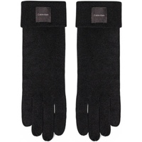 Tekstilni dodatki Ženske Rokavice Calvin Klein Jeans CASHMERE CHUNKY OPEN RIB K60K612619 Črna