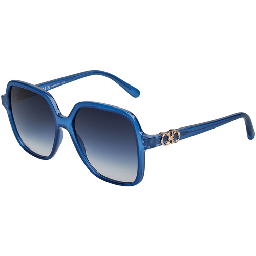 Ure & Nakit Ženske Sončna očala Salvatore Ferragamo SF1083S-423 Modra