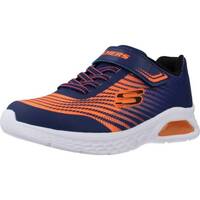 Čevlji  Dečki Modne superge Skechers MICROSPEC Modra