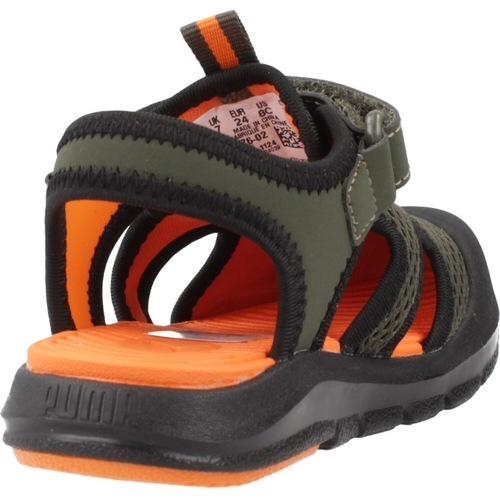 Puma FUN RACER SANDAL MESH Zelena