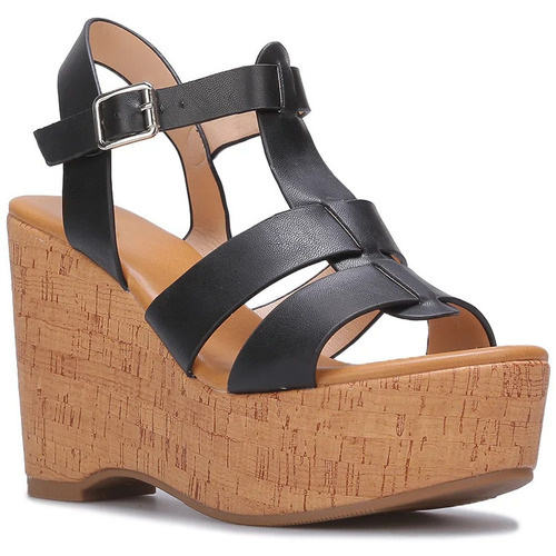 Čevlji  Ženske Sandali & Odprti čevlji La Modeuse 74008_P174951 Črna