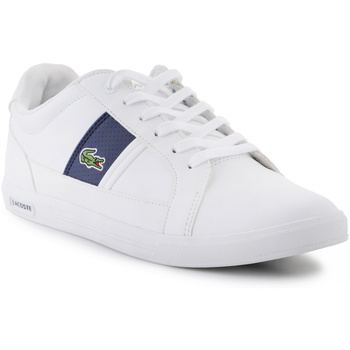 Čevlji  Moški Nizke superge Lacoste LCR3 SPM WHT/DK BLU 31SPM0097-X96 Bela
