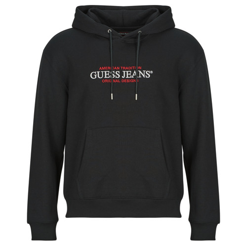 Oblačila Moški Puloverji Guess GJ HOOD REG AMERICA Črna