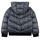 Oblačila Deklice Kratke obleke Guess PADDED HOODED LS Črna