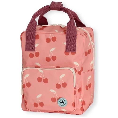 Torbice Otroci Nahrbtniki Studio Ditte Cherries Backpack - Cherries Pink Rožnata