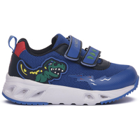 Čevlji  Dečki Modne superge Lumberjack M0947 2 VELCRO SNEAKER Modra