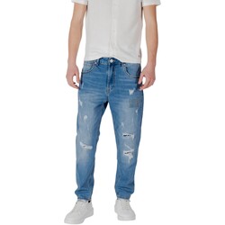 Oblačila Moški Jeans straight Gianni Lupo GL6341Q - Mike Carrot Fit Modra