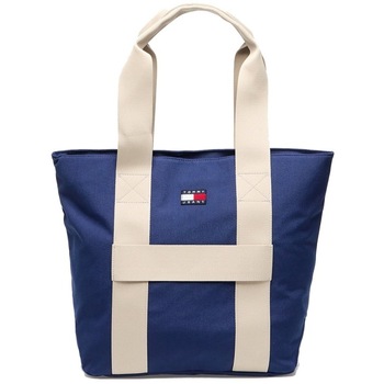 Torbice Ženske Torbe Tommy Jeans RETRO COOL TOTE Modra