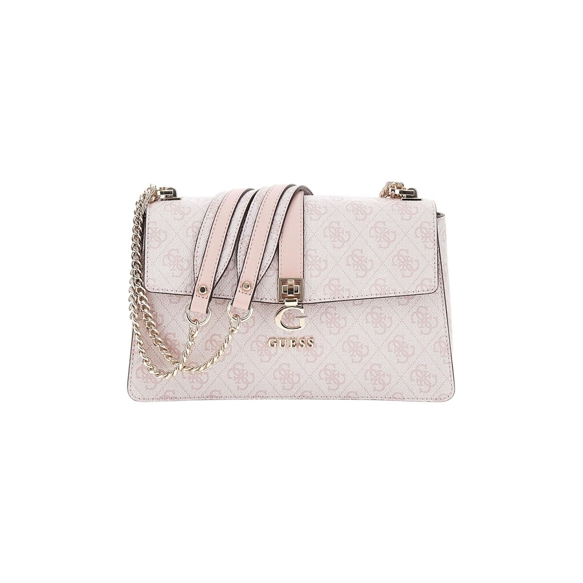 Torbice Ženske Torbe za čez ramo Guess ZAMIRA HOBO SHOULDER Rožnata