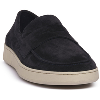 Čevlji  Moški Mokasini Frau SUEDE BLU PANNA Modra