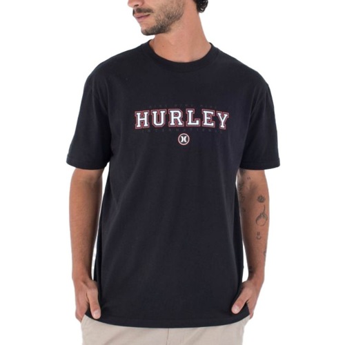 Oblačila Moški Majice & Polo majice Hurley ORGANIC BURNSIDE TEE Modra