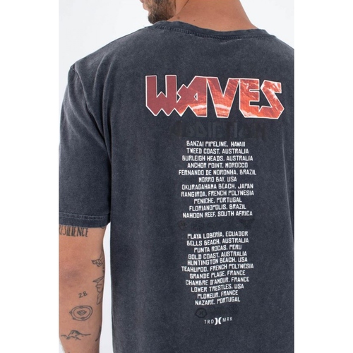 Hurley M WAVE ADDICTION SS TEE Siva