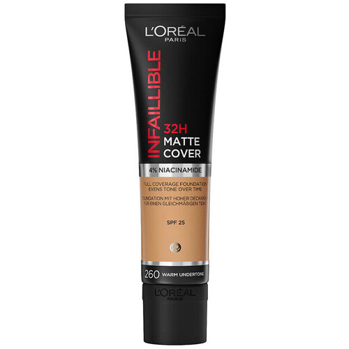 L'oréal Unfehlbare Foundation 32H Matte Abdeckung - 260 Golden Drugo