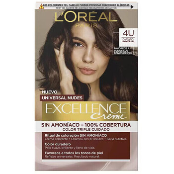 Lepota Ženske Barve za lase L'oréal Excellence Creme Haarfarbe Universal Nudes - 4u Marron Drugo