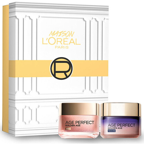 Lepota Ženske Hranilne in vlažilne kreme L'oréal Age Perfect Tages- und Nachtcreme Set Drugo