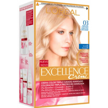 Lepota Ženske Barve za lase L'oréal Excellence Creme Haarfarbe - 03 Blond Ultra Clair Cendr Drugo