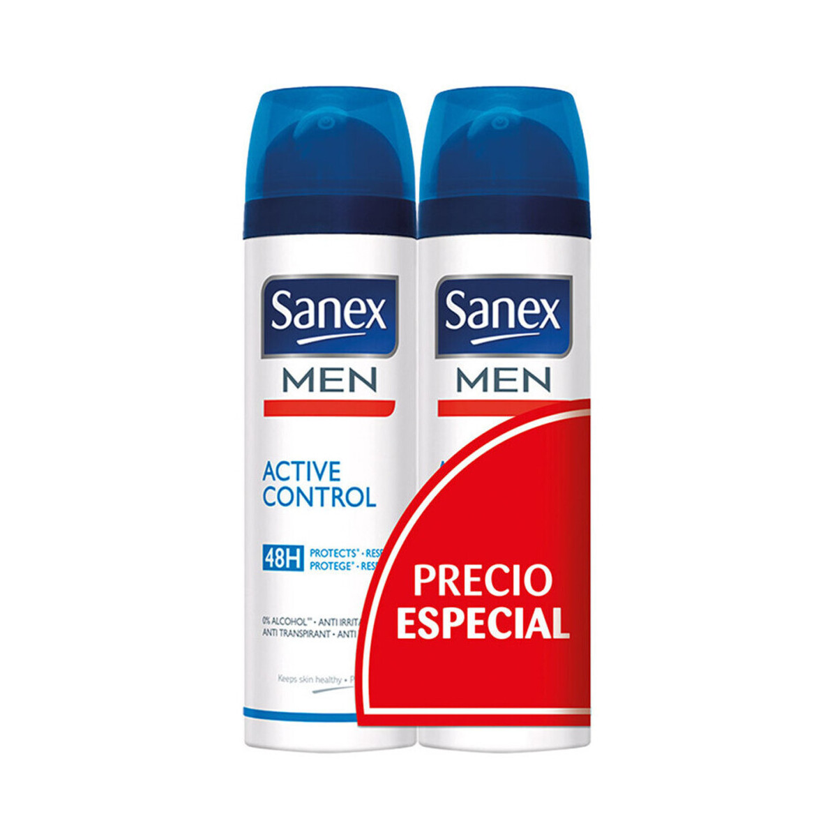 Lepota Ženske Deodoranti Sanex Herren Deodorant Duo Active Control 48H 2 x 200 ml Drugo