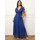 Oblačila Ženske Obleke La Modeuse 74824_P176763 Modra