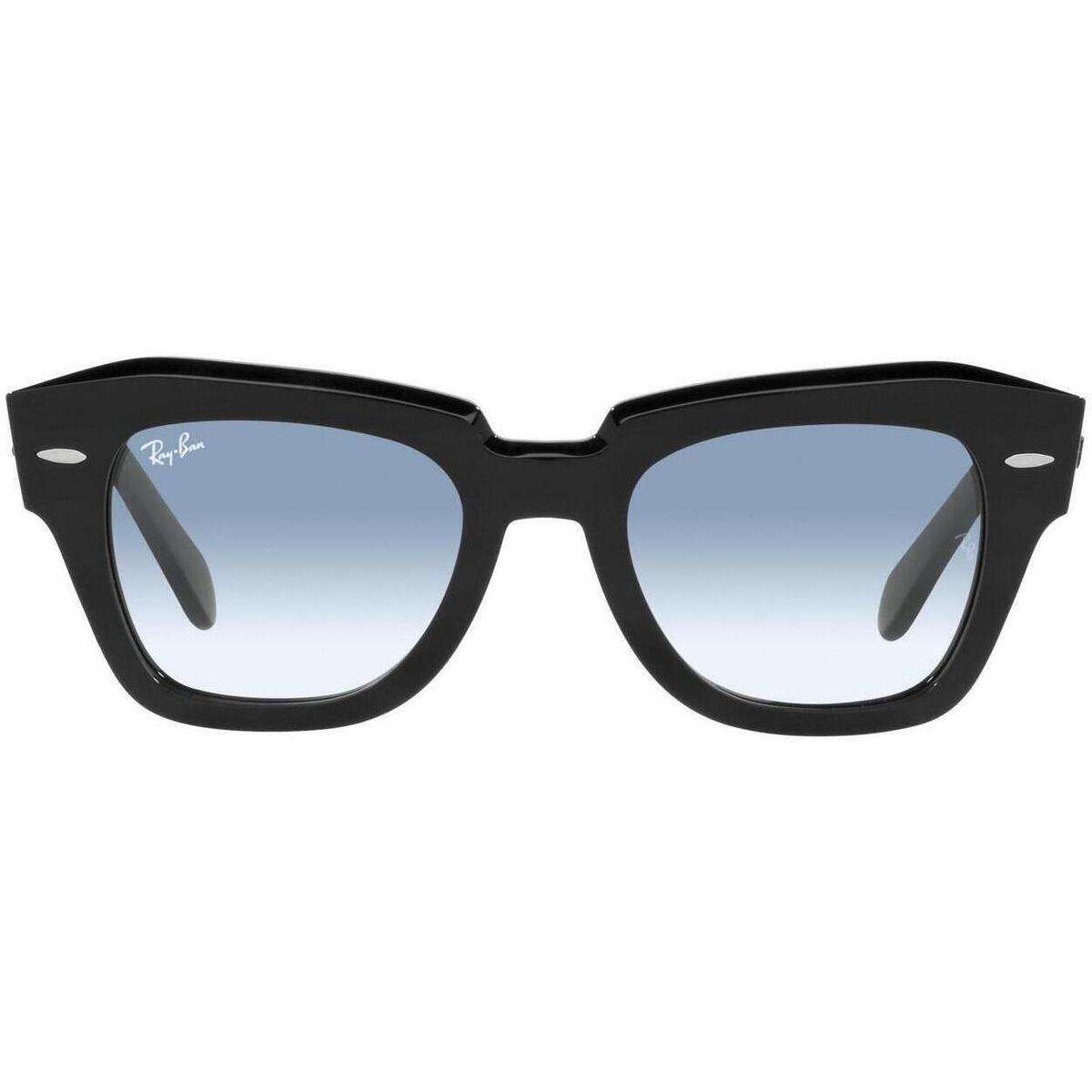Ure & Nakit Moški Sončna očala Ray-ban STATE STREET – UNISEX 0RB2186 1 Črna