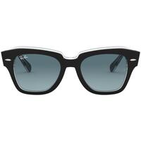 Ure & Nakit Moški Sončna očala Ray-ban STATE STREET – UNISEX 0RB2186 1 Siva
