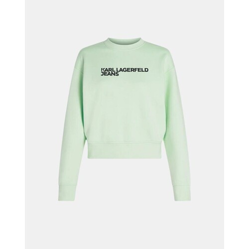 Oblačila Ženske Puloverji Karl Lagerfeld A1W20005 REG ESSENTIAL LOGO Zelena