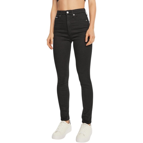 Oblačila Ženske Jeans skinny Calvin Klein Jeans HIGH RISE SKINNY J20J224013 Črna