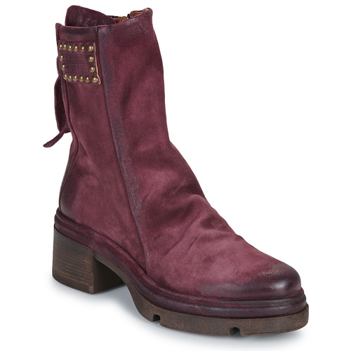 Čevlji  Ženske Gležnjarji Airstep / A.S.98 EASY MID Bordo