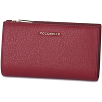 Torbice Ženske Denarnice Coccinelle R16 SOFT METAL Rdeča