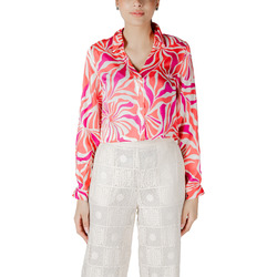 Oblačila Ženske Srajce & Bluze Only Onlpaula Life L/S Shirt Ptm 15339993 Rožnata