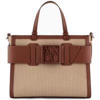 Torbice Ženske Torbe EAX SUSY SHOPPING BAG Kostanjeva