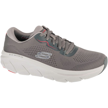 Čevlji  Moški Nizke superge Skechers Slip-ins: D'Lux Walker 2.0 - Rezinate Siva