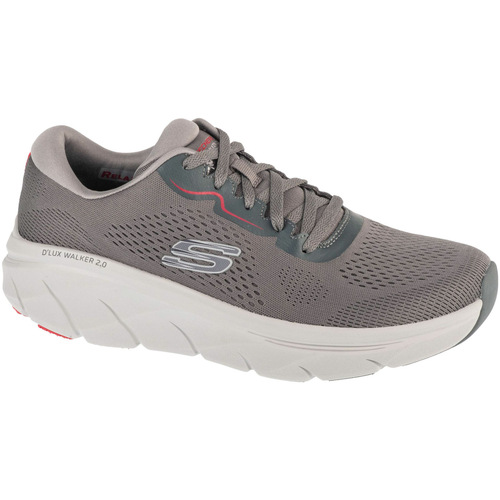 Čevlji  Moški Nizke superge Skechers Slip-ins: D'Lux Walker 2.0 - Rezinate Siva