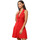 Oblačila Ženske Obleke La Modeuse 74730_P176499 Rdeča