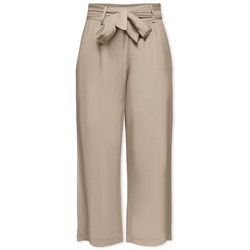 Oblačila Ženske Hlače Only Caro Linen Trousers - Oxford Tan Bež
