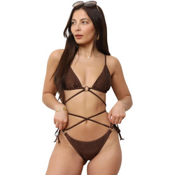 Oblačila Ženske Dvodelne kopalke La Modeuse 74801_P176709 Kostanjeva