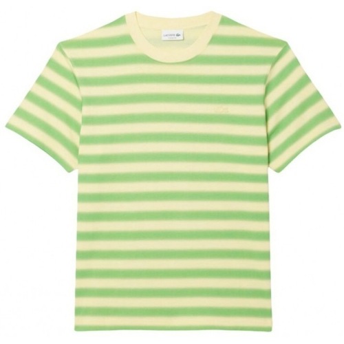 Oblačila Moški Majice & Polo majice Lacoste TEE-SHIRT Rumena