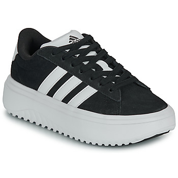 Čevlji  Ženske Nizke superge Adidas Sportswear GRAND COURT PLATFORM Črna / Bela