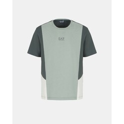 Oblačila Moški Majice s kratkimi rokavi Emporio Armani EA7 7M000276 AF12874 Zelena