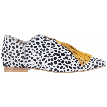 Čevlji  Ženske Balerinke Maray Paris - Dotted White Rumena