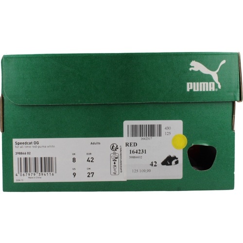 Puma SPEEDCAT OG Rdeča
