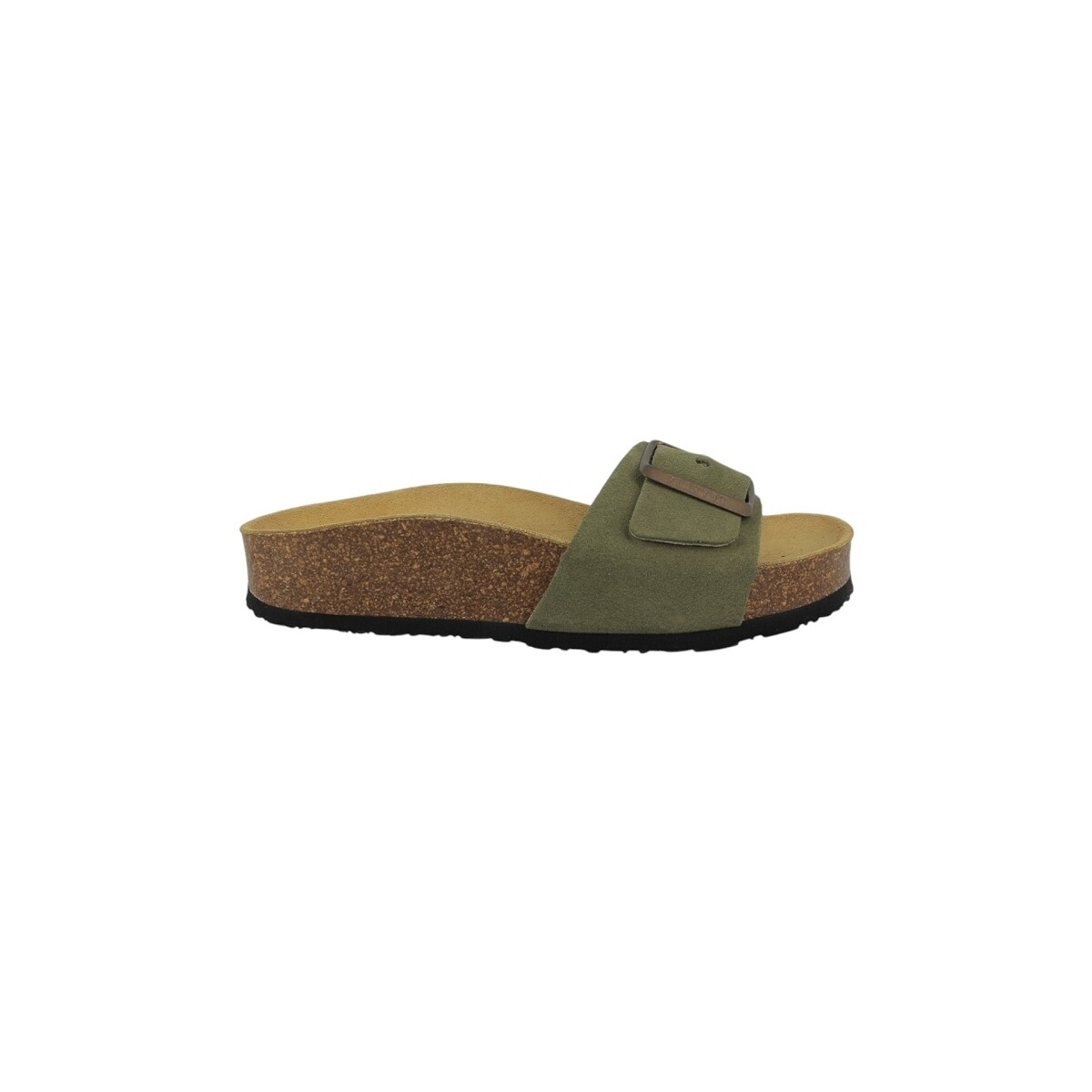 Čevlji  Ženske Natikači Plakton CP BIS 3 AFELPADO LIGH KHAKI 717 X Vert Zelena