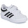 Čevlji  Otroci Nizke superge Adidas Sportswear HOOPS 4.0 CF C Bela / Črna
