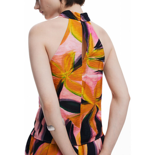 Desigual BLUS_EOS 25SWBW07 Oranžna