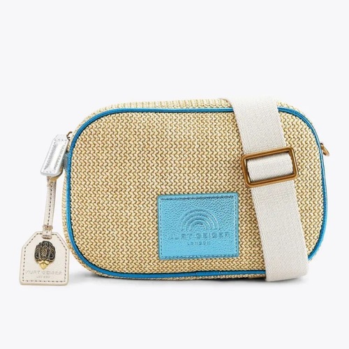 Torbice Ženske Torbe Kurt Geiger London SOUTHBANK CAMERA BAG KUR Modra