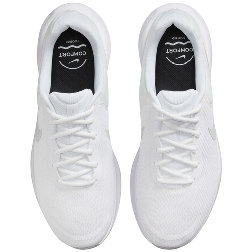 Nike REVOLUTION 7 M 100-WHITE/PLATINIUM/WHT Blanc Bela