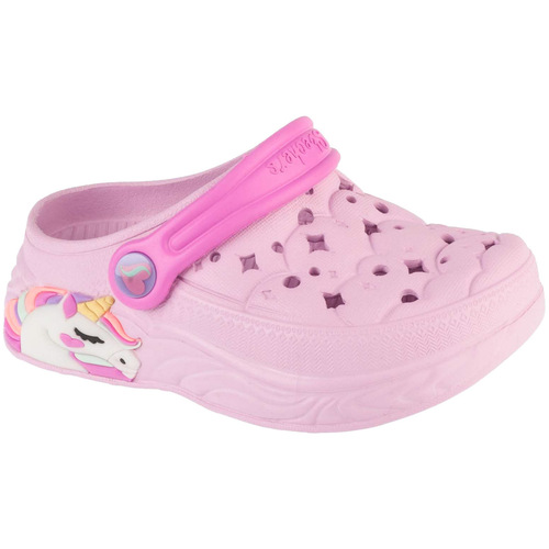 Čevlji  Deklice Nogavice Skechers Unicorn Dreamer Rožnata
